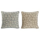Pude Home ESPRIT Bl Beige Middelhavet 45 x 10 x 45 cm (2 enheder) #1
