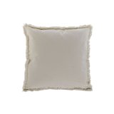 Pude Home ESPRIT Bl Beige 45 x 10 x 45 cm (2 enheder) #3