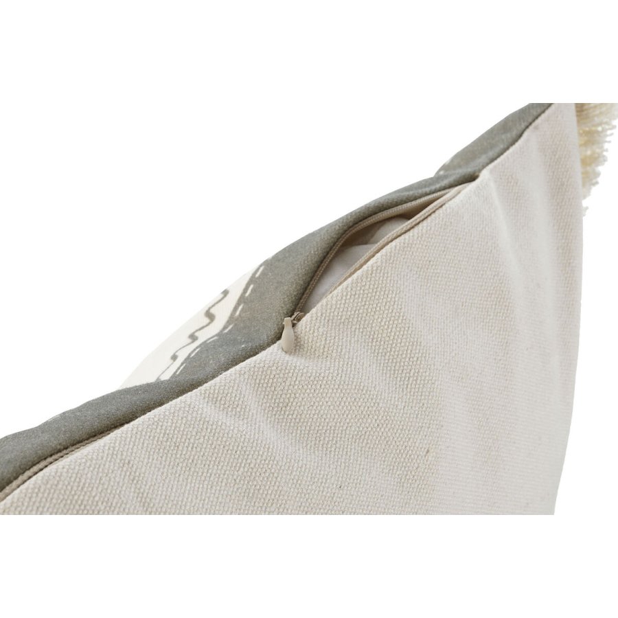 Pude Home ESPRIT Bl Beige 60 x 10 x 45 cm (2 enheder) #4