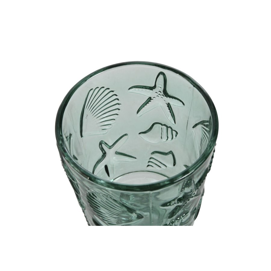 St med glas Home ESPRIT Turkisbl Krystal 345 ml (6 enheder) #4