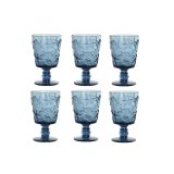 St med glas Home ESPRIT Bl Krystal 345 ml (6 enheder) #1