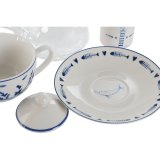Tekande Home ESPRIT Bl Hvid Krystal Porceln #7