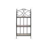 Hylder Home ESPRIT Sort Multifarvet Keramik jern 3 Hylder 54 x 29 x 121 cm 58 x 31,5 x 117 cm #6