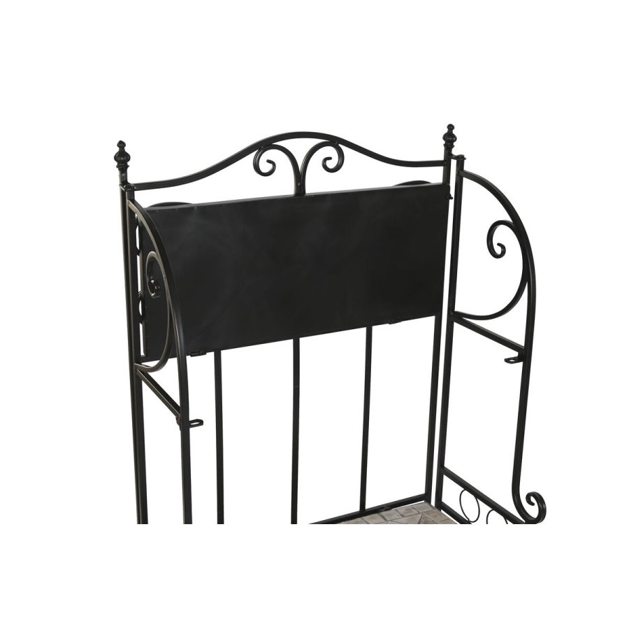 Hylder Home ESPRIT Sort Multifarvet Keramik jern 3 Hylder 54 x 29 x 121 cm 58 x 31,5 x 117 cm #5