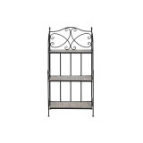 Hylder Home ESPRIT Sort Multifarvet Keramik jern 3 Hylder 54 x 29 x 121 cm 58 x 31,5 x 117 cm #6