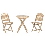 Spisebordst med 2 stole Home ESPRIT 61 x 61 x 73 cm #7