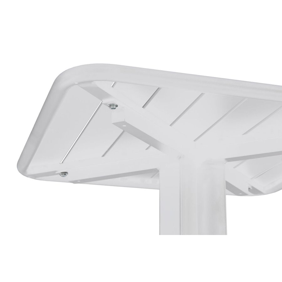 Spisebordst med 2 stole Home ESPRIT Hvid Metal polypropylen 60 x 60 x 102 cm #5