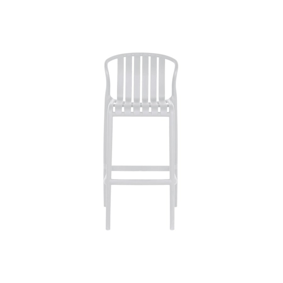 Spisebordst med 2 stole Home ESPRIT Hvid Metal polypropylen 60 x 60 x 102 cm #7