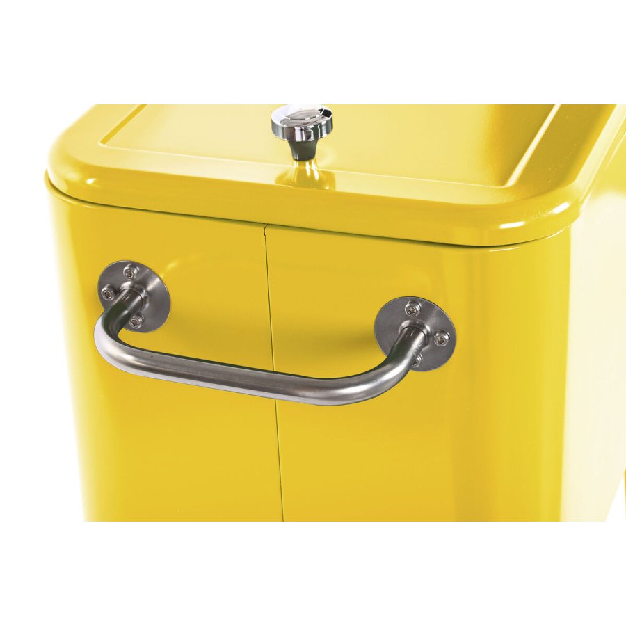 Transportabelt Kleskab Home ESPRIT Gul Stl polypropylen 56 L 74 x 43 x 80 cm #6