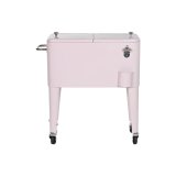 Transportabelt Kleskab Home ESPRIT Pink Stl polypropylen 74 x 43 x 80 cm #2