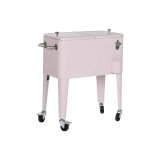 Transportabelt Kleskab Home ESPRIT Pink Stl polypropylen 74 x 43 x 80 cm #1