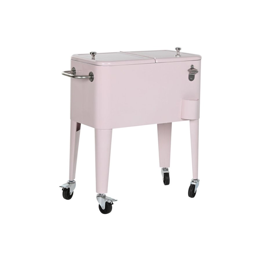 Transportabelt Kleskab Home ESPRIT Pink Stl polypropylen 74 x 43 x 80 cm #1