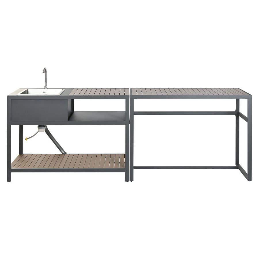 Kkken mbler Home ESPRIT Gr Natur 127 x 100 x 90 cm 127 x 100 x 95 cm #4