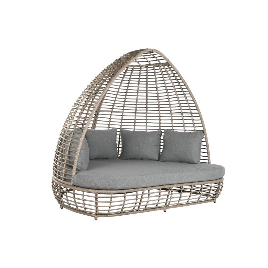 Havesofa Home ESPRIT Mrkegr 198 x 168 x 168 cm #1