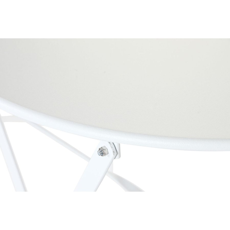 Spisebordst med 2 stole Home ESPRIT Hvid Metal 60 x 60 x 71 cm #5