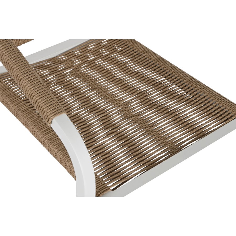 Spisebords�t med 6 stole Home ESPRIT Hvid Natur 180 x 90 x 75 cm #3