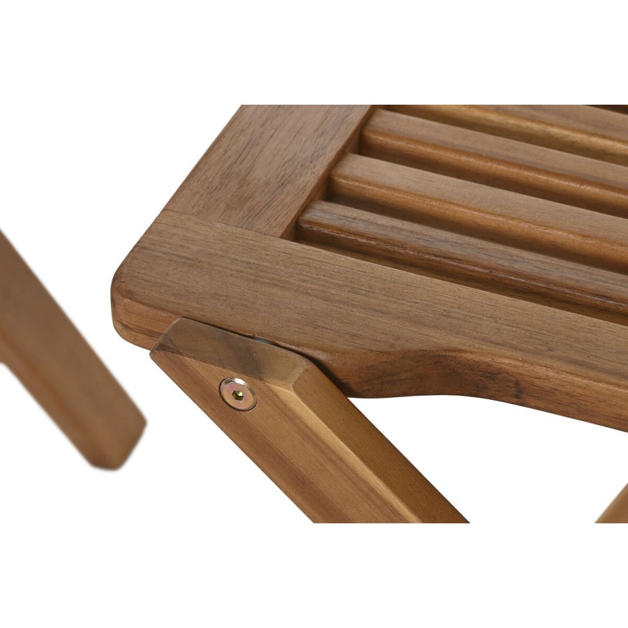 Spisebordst med 2 stole Home ESPRIT Brun 60 x 60 x 74 cm #5