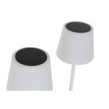 Solcellelampe Home ESPRIT Sort 25 x 25 x 140 cm #5