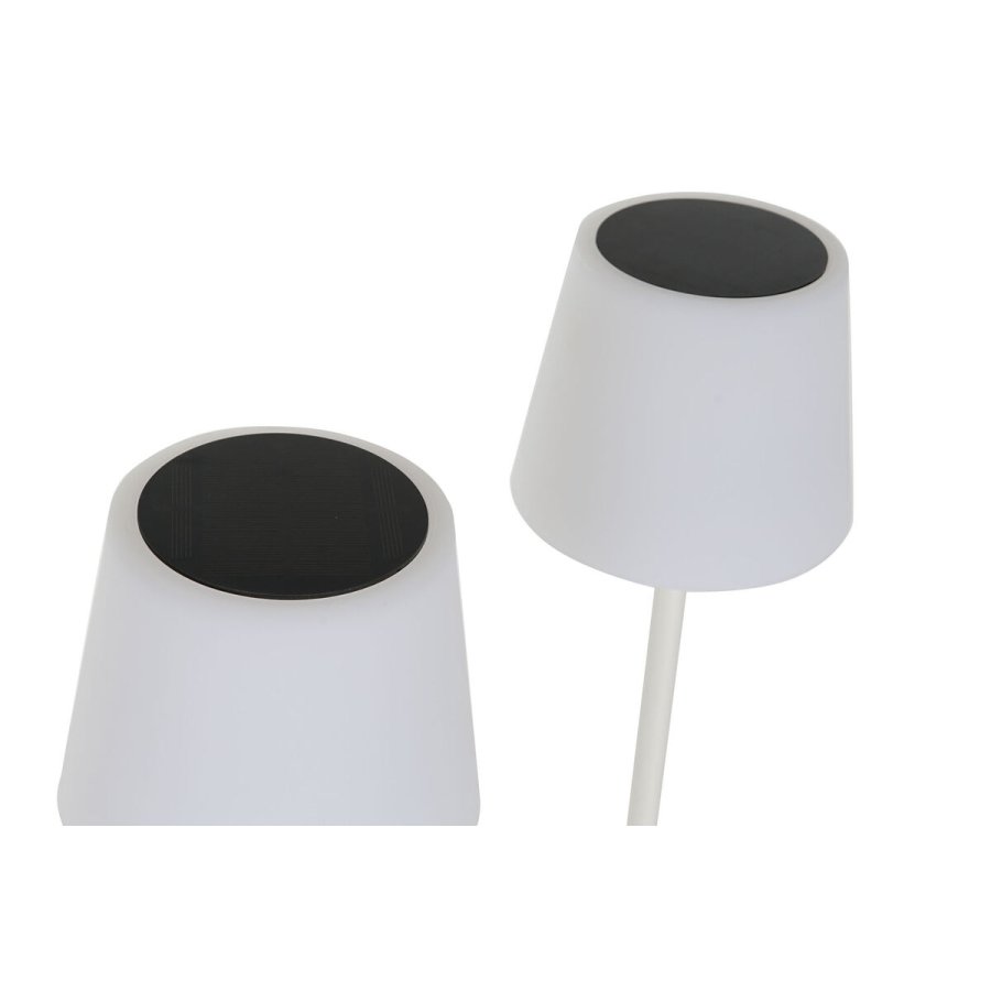 Solcellelampe Home ESPRIT Sort 25 x 25 x 140 cm #5
