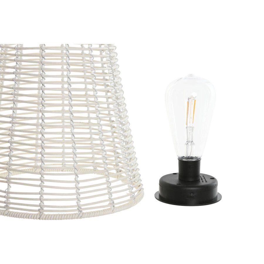 Solcellelampe Home ESPRIT Hvid 35 x 35 x 76 cm #3