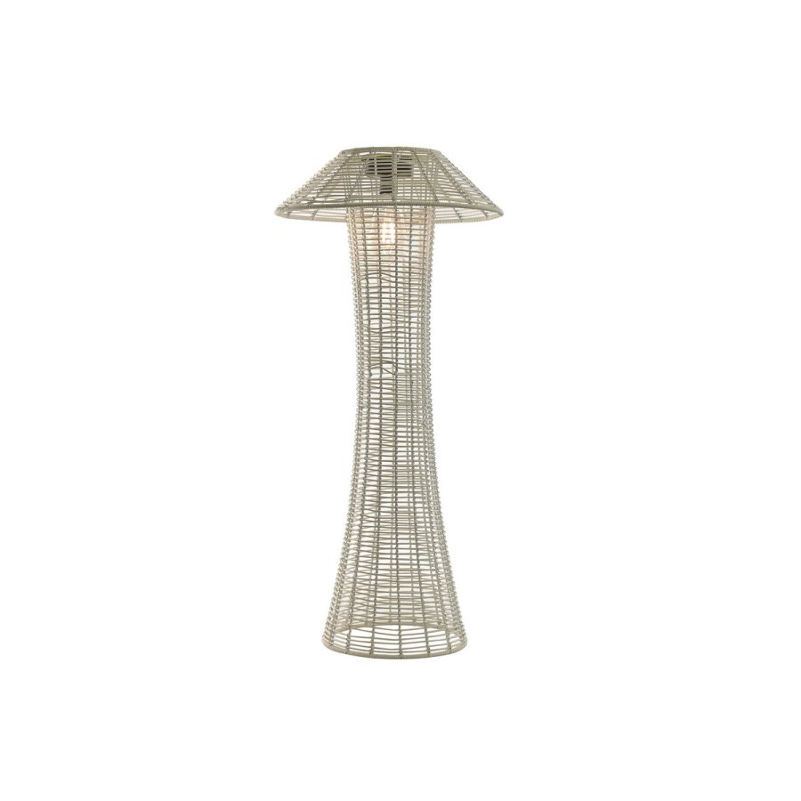 Solcellelampe Home ESPRIT Hvid 35 x 35 x 76 cm #4