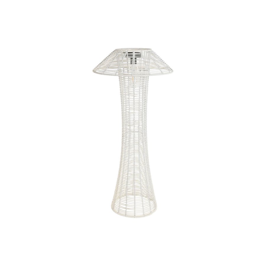 Solcellelampe Home ESPRIT Hvid 35 x 35 x 76 cm #1
