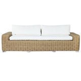 Havesofa Home ESPRIT Beige Lys brun 222 x 87 x 63 cm #7