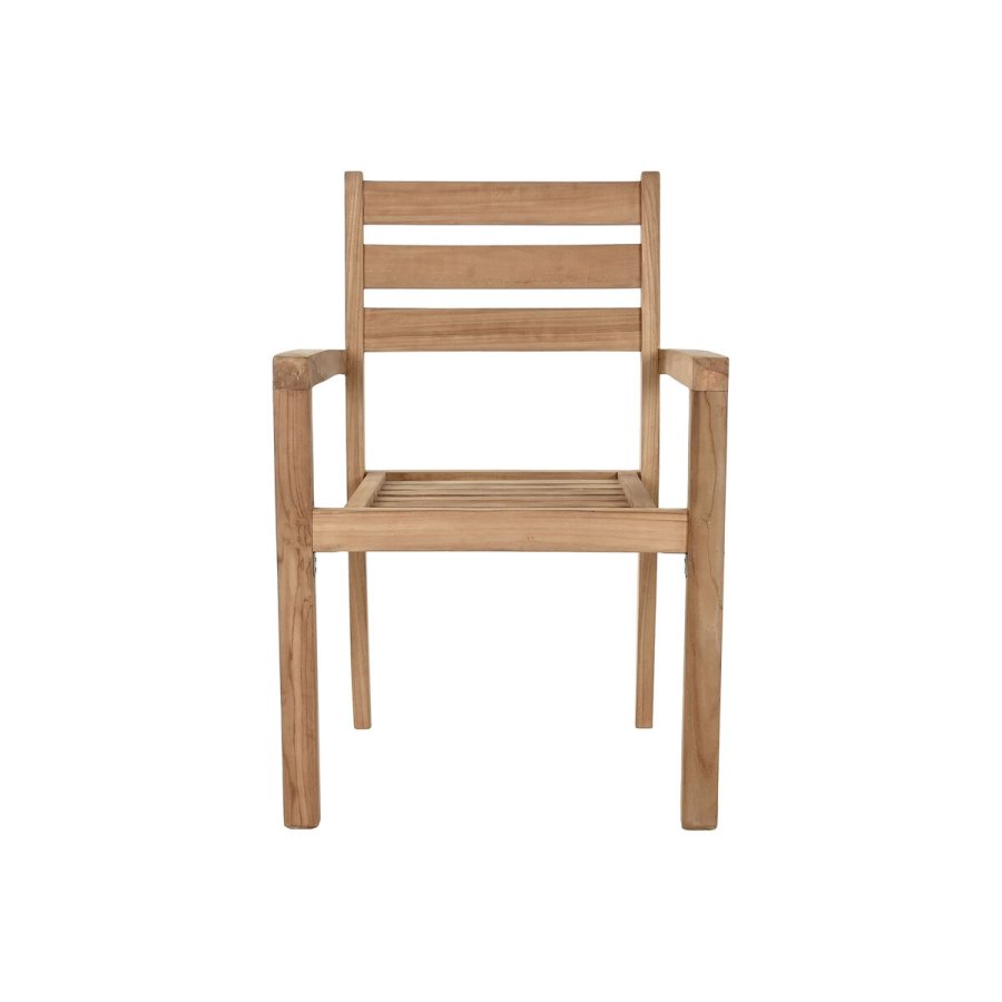 Vrtni stol Home ESPRIT Brun Teak 67 x 55 x 95 cm #2