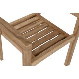 Vrtni stol Home ESPRIT Brun Teak 67 x 55 x 95 cm #4