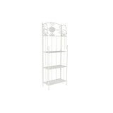 Hylder Home ESPRIT Hvid Metal 4 Hylder 61 x 29 x 163,5 cm #1