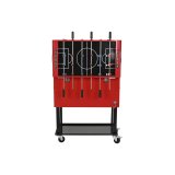 Transportabelt K�leskab Home ESPRIT Sort R�d Metal 71 x 62 x 85 cm #4