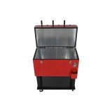 Transportabelt K�leskab Home ESPRIT Sort R�d Metal 71 x 62 x 85 cm #5