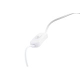 Bordlampe Home ESPRIT Hvid Gylden 50 W 220 V #6