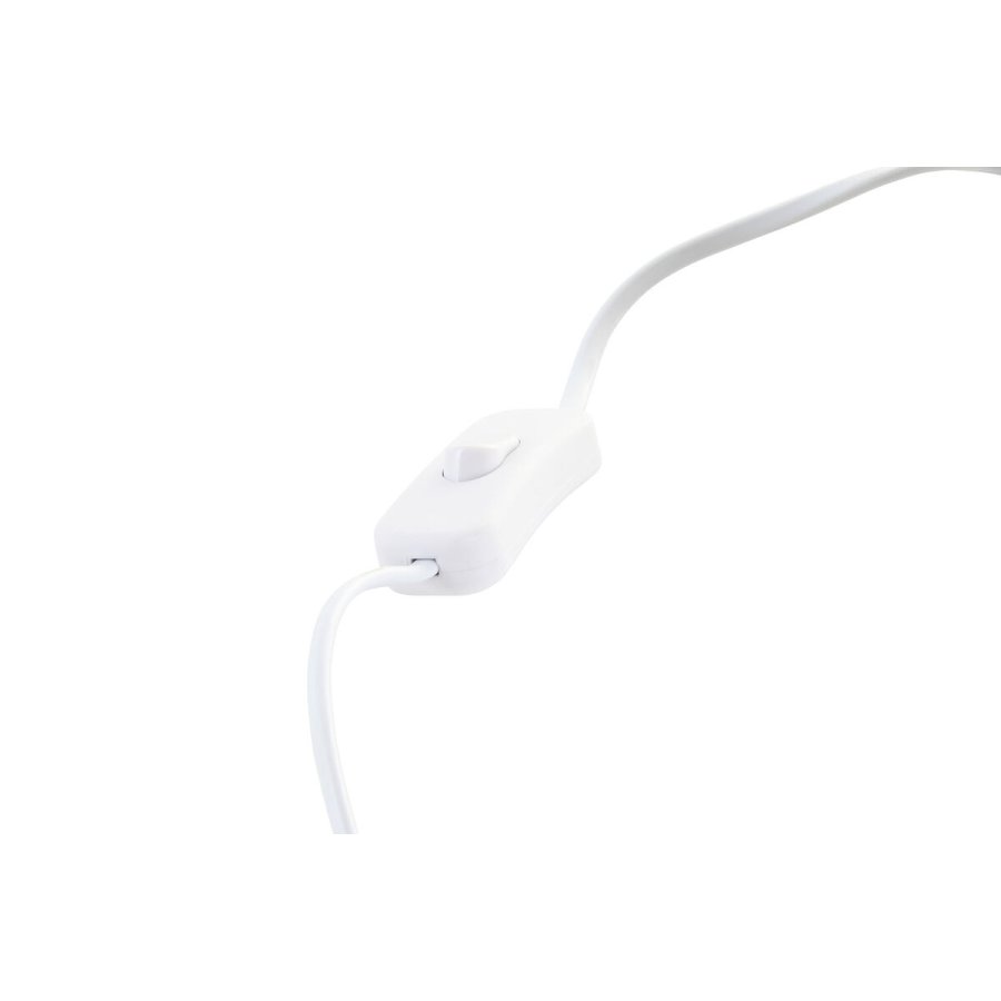 Bordlampe Home ESPRIT Hvid Gylden 50 W 220 V #6