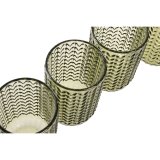 Glasst Home ESPRIT Grn Krystal Med relief 420 ml (6 enheder) #7