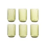 Glasst Home ESPRIT Grn Krystal Med relief 420 ml (6 enheder) #1