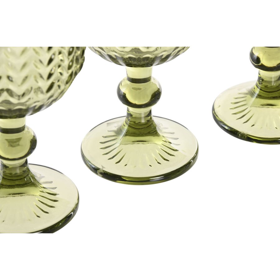 St med glas Home ESPRIT Grn Krystal 380 ml (6 enheder) #4