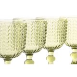 St med glas Home ESPRIT Grn Krystal 380 ml (6 enheder) #7