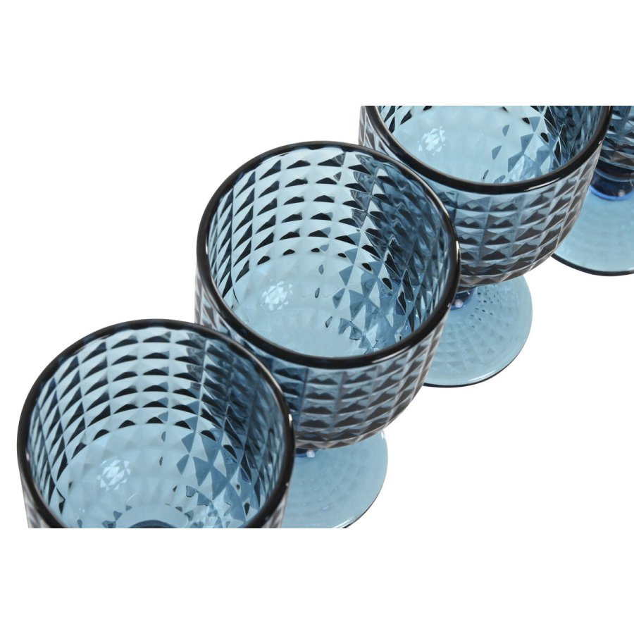 St med glas Home ESPRIT Bl Krystal 260 ml (6 enheder) #10