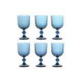 St med glas Home ESPRIT Bl Krystal 260 ml (6 enheder) #1