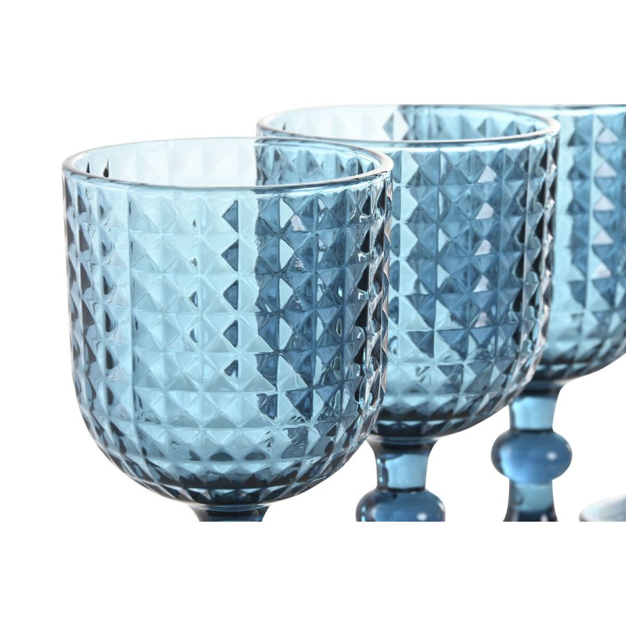 St med glas Home ESPRIT Bl Krystal 380 ml (6 enheder) #7