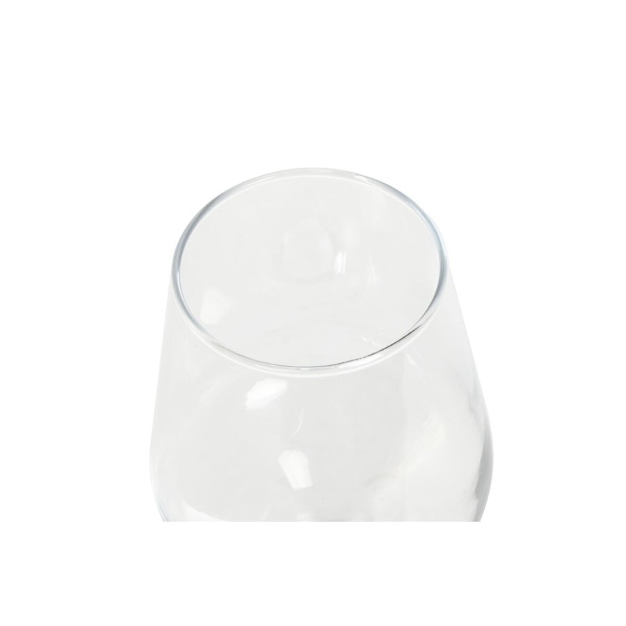 St med vinglas Home ESPRIT Gennemsigtig Krystal 410 ml (6 enheder) #4