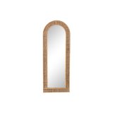Vgspejl Home ESPRIT Natur Scandi 45 x 2 x 120 cm #1