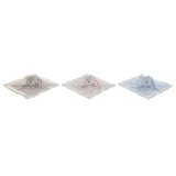 Kramme klud Home ESPRIT 30 x 30 x 8 cm (3 enheder) #9