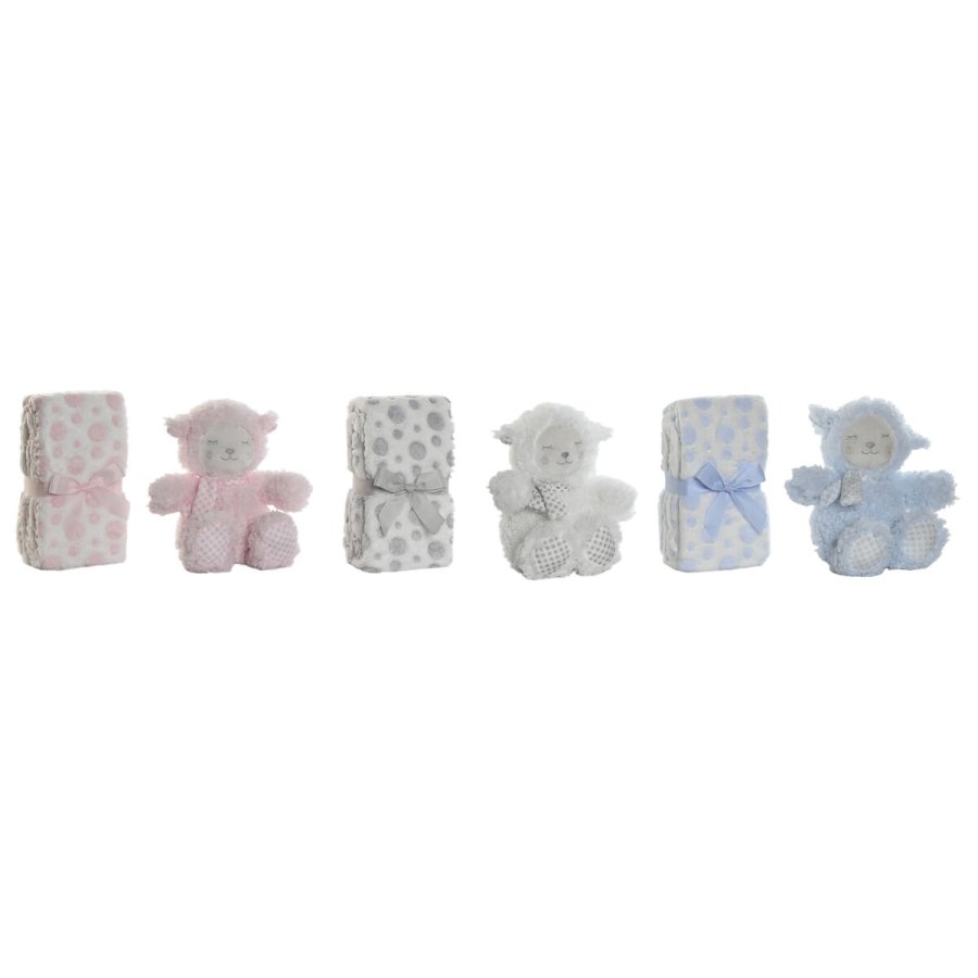 Gavest til baby Home ESPRIT Bl Beige Pink Polyester (3 enheder) #1