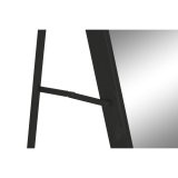 Fritstende spejl Home ESPRIT Sort Krystal Jern 50 x 4 x 150 cm #4
