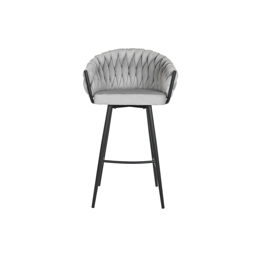 Taburet Home ESPRIT Sort Gr Metal 58 x 53 x 101 cm #5