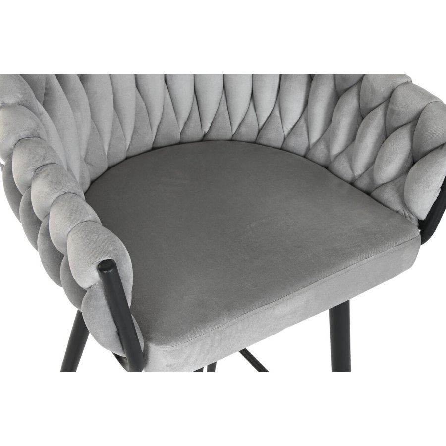 Taburet Home ESPRIT Sort Gr Metal 58 x 53 x 101 cm #13