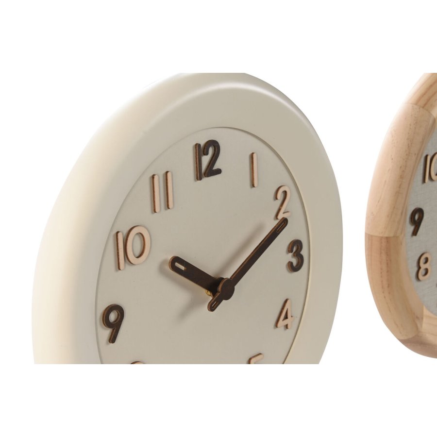 Vgur Home ESPRIT Beige Natur Tr 30 x 5 x 30 cm (2 enheder) #5