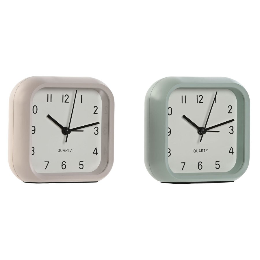 Namizna ura Home ESPRIT Pink Mint (2 enheder) #5